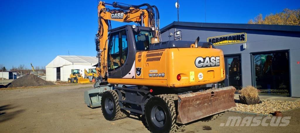 CASE WX 148 Ekskavatori uz riteņiem