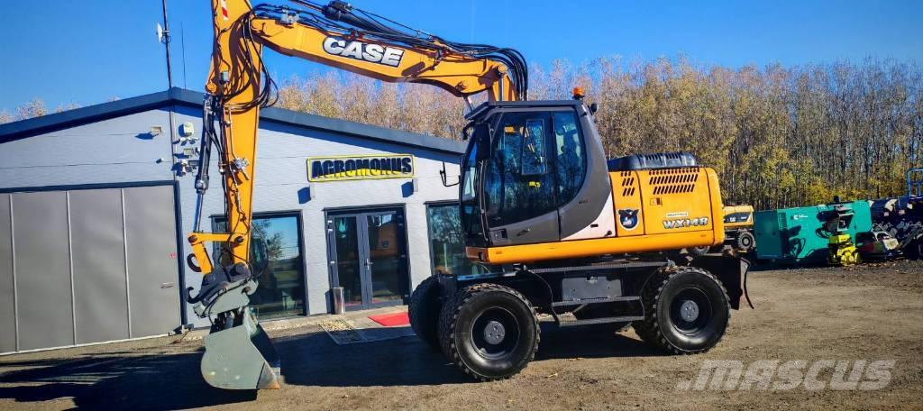 CASE WX 148 Ekskavatori uz riteņiem