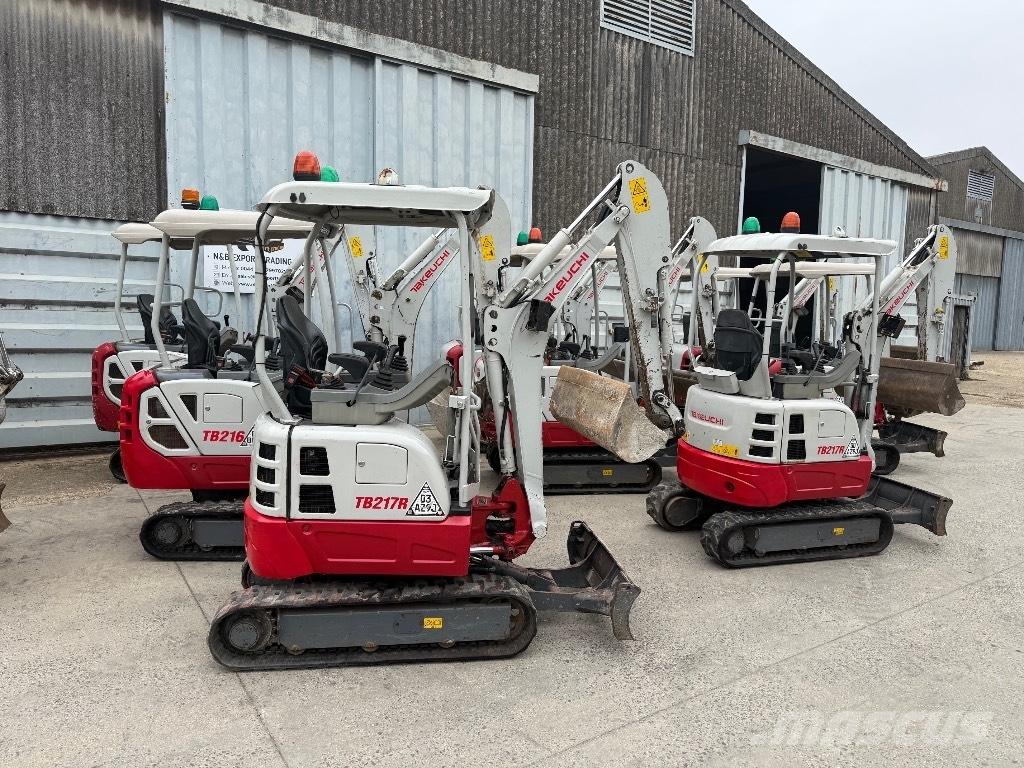 Takeuchi TB 217 R Mini ekskavatori < 7 t