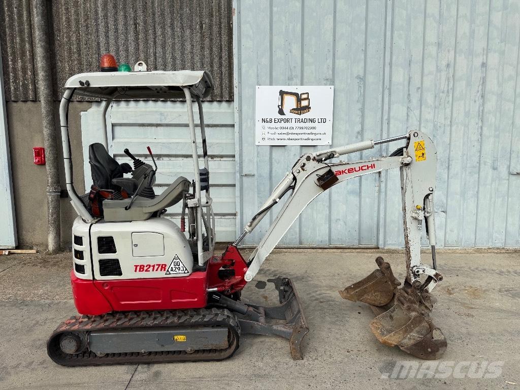 Takeuchi TB 217 R Mini ekskavatori < 7 t