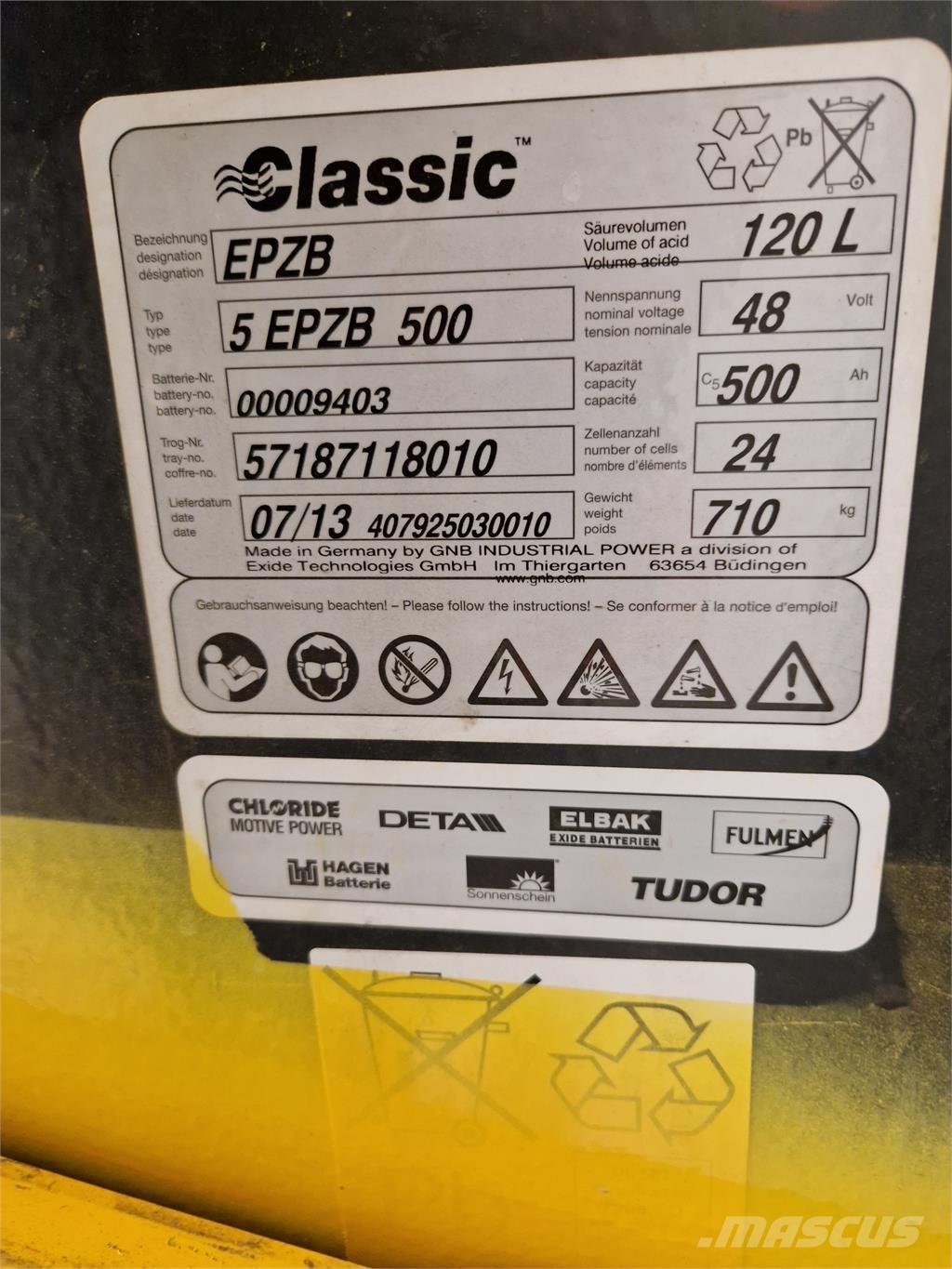 Atlet AS1N1L15T Elektriskie iekrāvēji