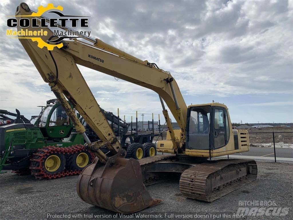 Komatsu PC 220-6 Kāpurķēžu ekskavatori