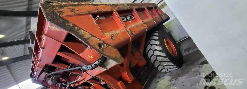  Dux ET-33 Pazemes kalnrūpniecības kravas automašīnas