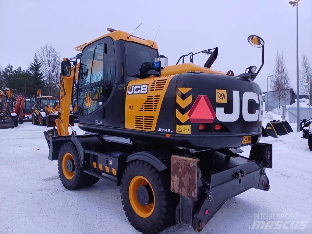 JCB JS 145 W Ekskavatori uz riteņiem
