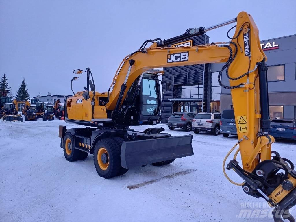 JCB JS 145 W Ekskavatori uz riteņiem
