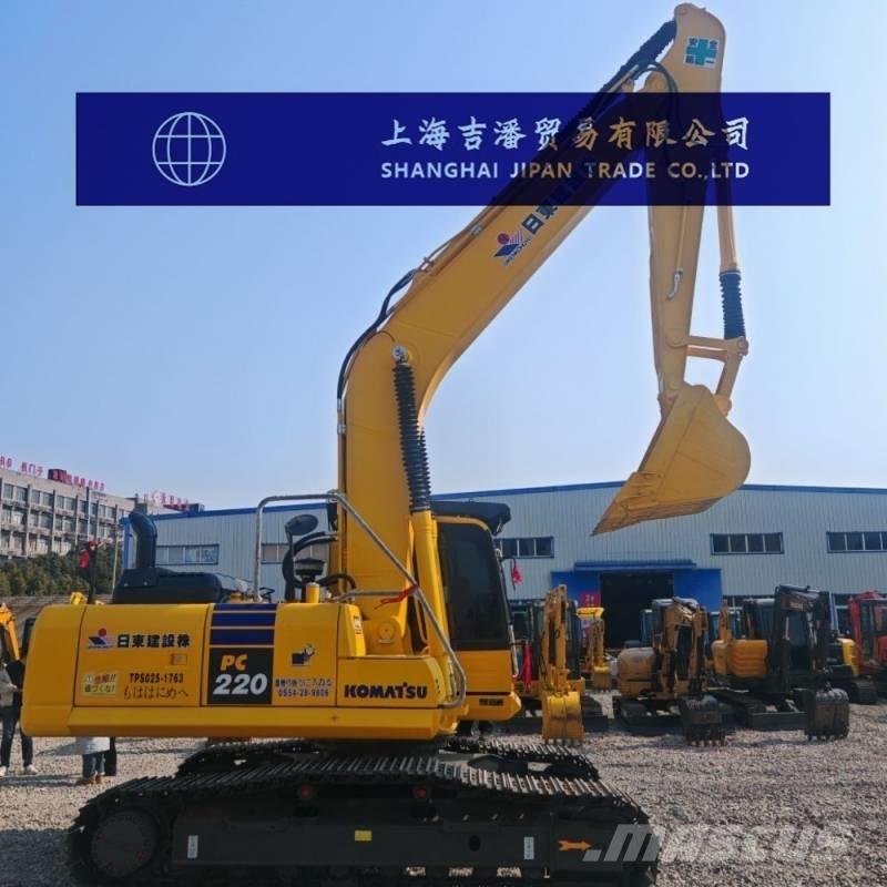 Komatsu PC 220 Kāpurķēžu ekskavatori