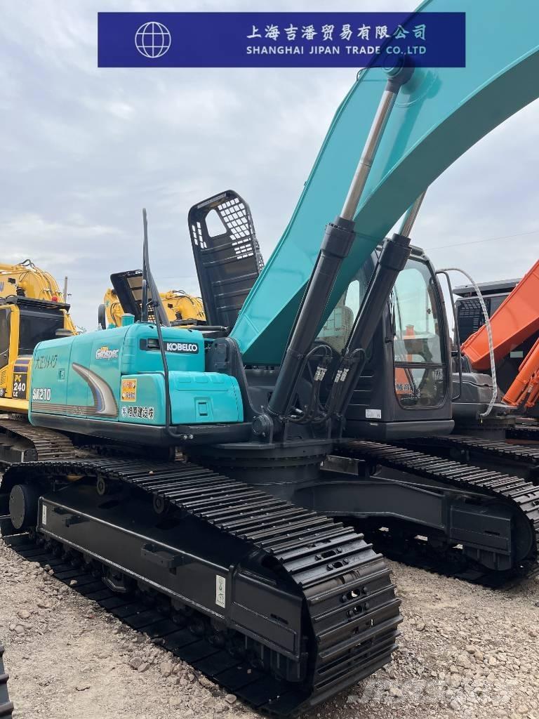 Kobelco SK 210 Kāpurķēžu ekskavatori