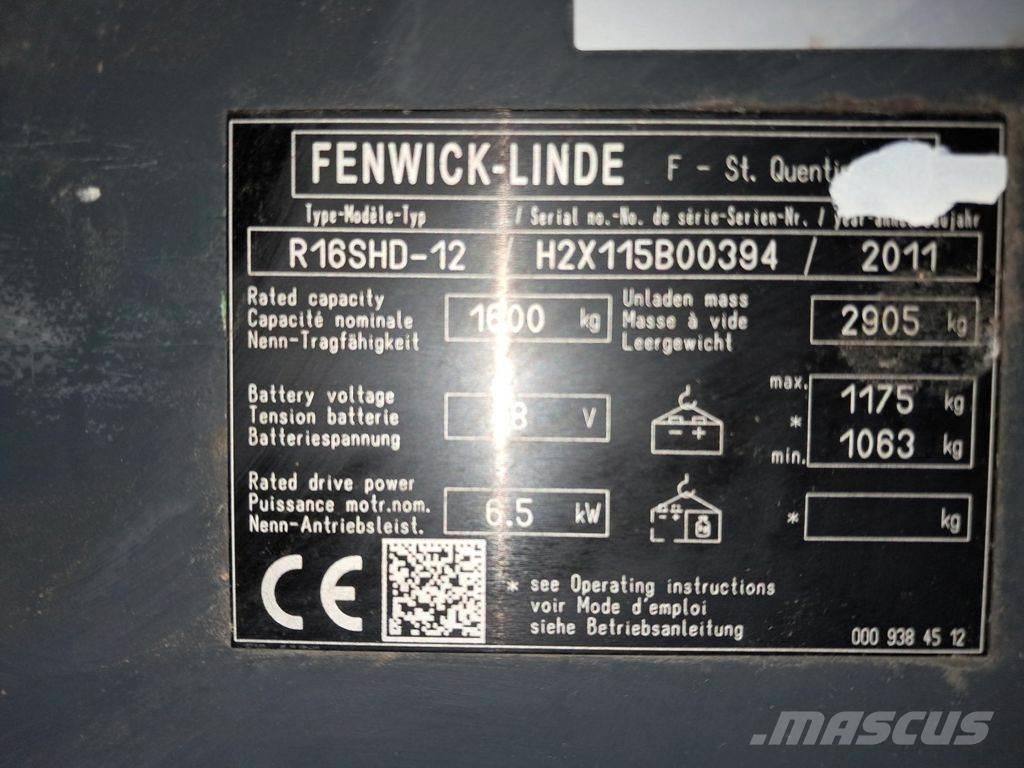 Linde R16SHD-12 Lielaugstuma pārvadātājs