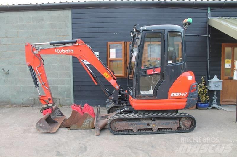 Kubota KX 61-3 Mini ekskavatori < 7 t