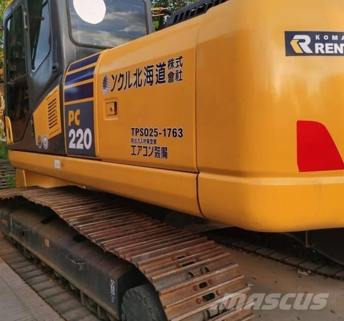 Komatsu PC 220-7 Kāpurķēžu ekskavatori