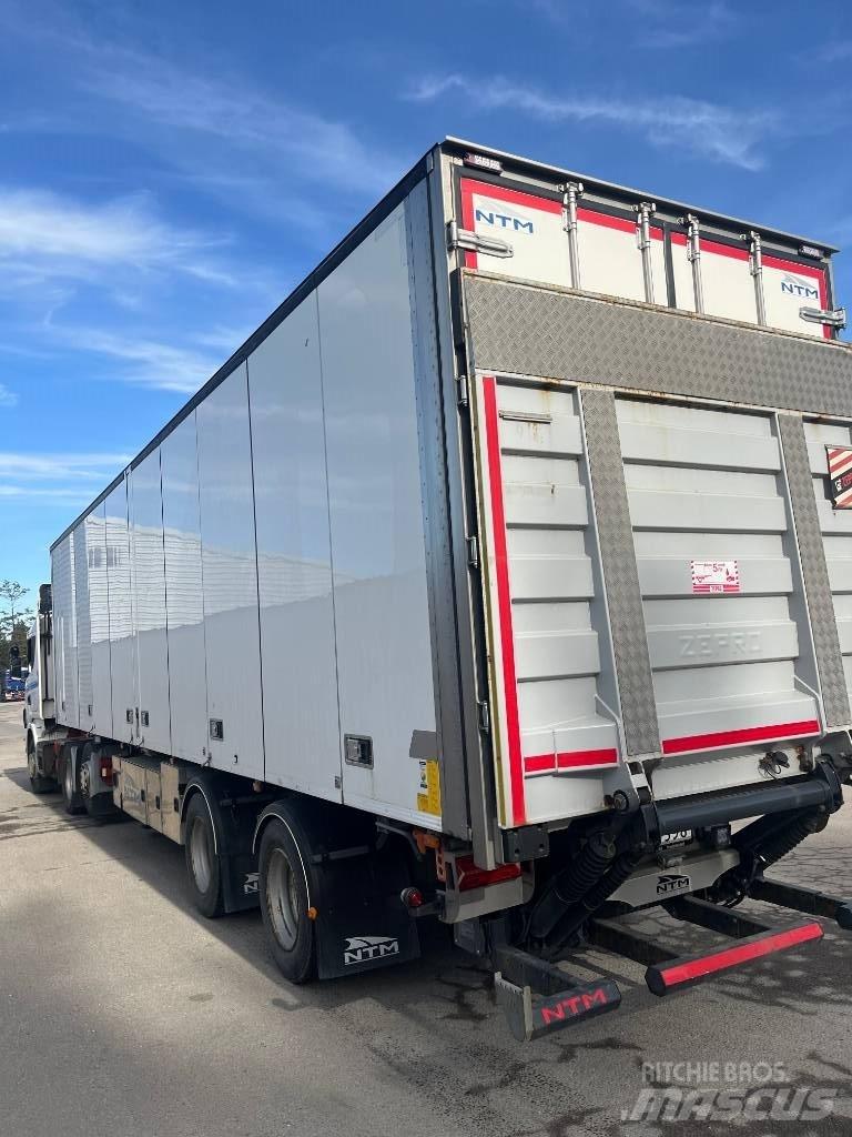 NTM CITY TRAILER Noslēgtās piekabes