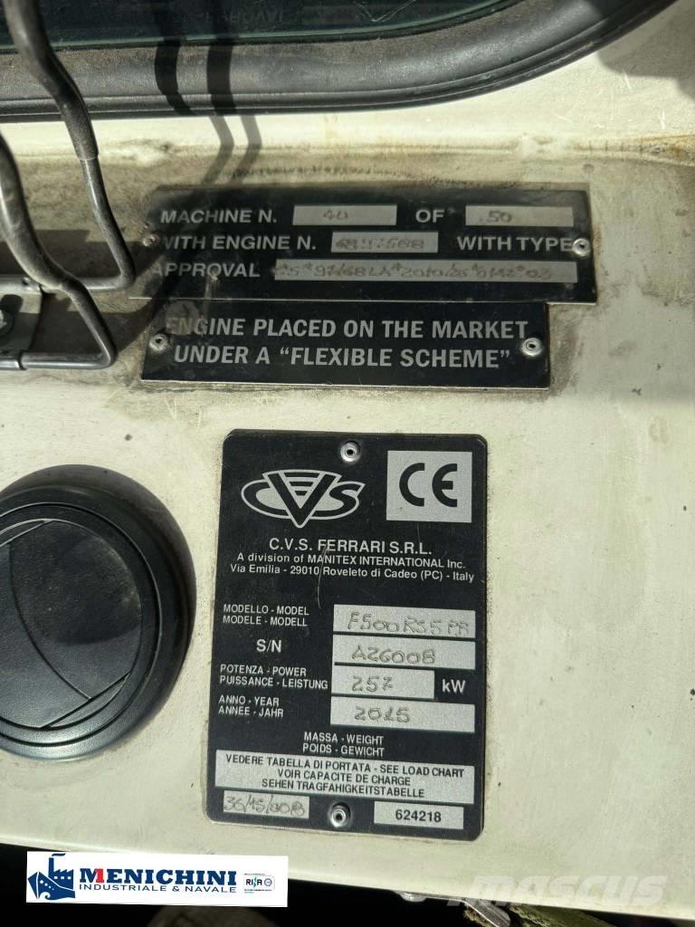 CVS Ferrari F500 Konteineru pacēlāji