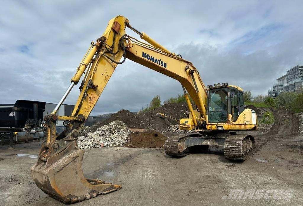 Komatsu PC 210 LC-7K Kāpurķēžu ekskavatori