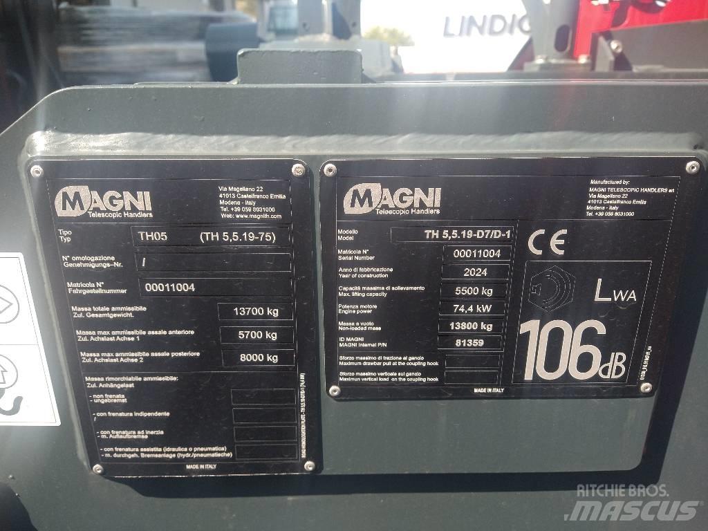 Magni TH 5.5 19 P Teleskopiskie manipulatori
