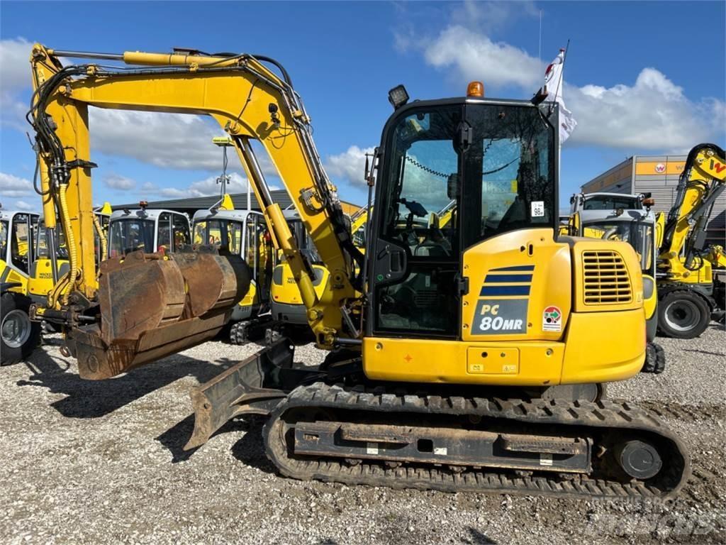 Komatsu PC80 MR Vidēja lieluma ekskavatori 7 t - 12 t