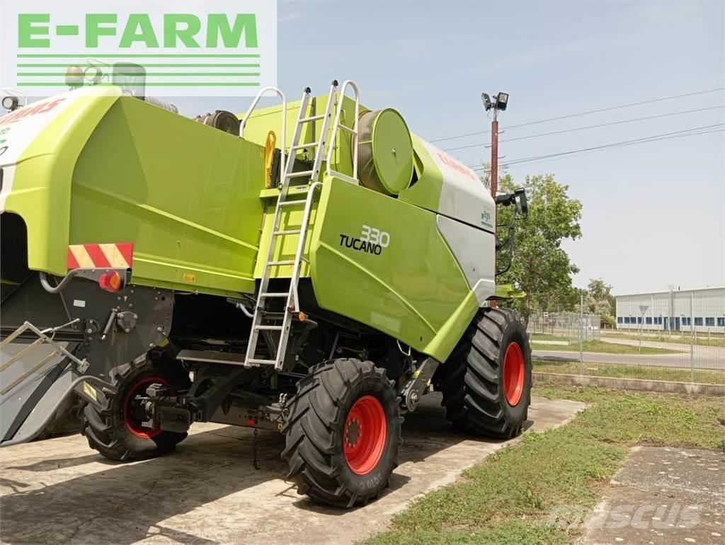 CLAAS Tucano 330 Ražas novākšanas kombaini