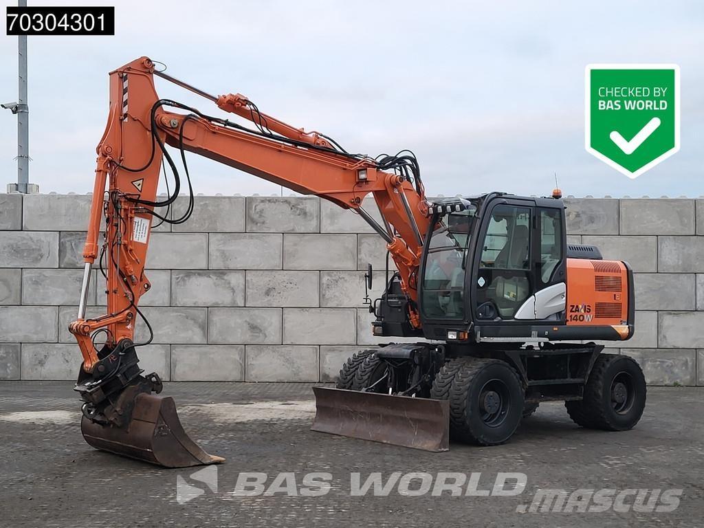 Hitachi ZX140W -5 Ekskavatori uz riteņiem