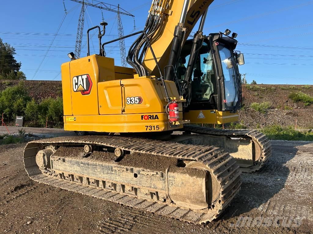 CAT 335 Kāpurķēžu ekskavatori