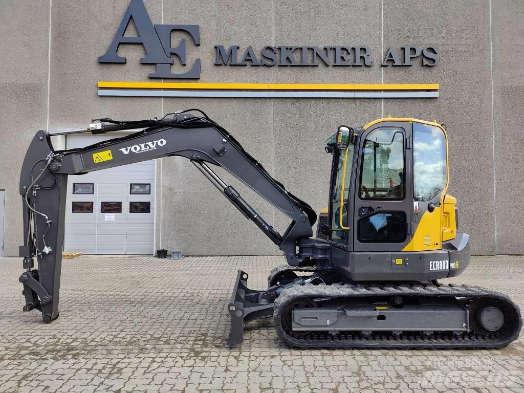 Volvo ECR 88 PRO Kāpurķēžu ekskavatori
