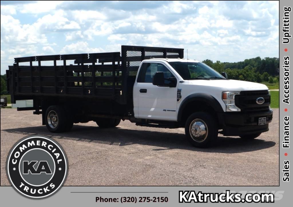 Ford F 450 XL SD Platformas/izkraušana no sāniem