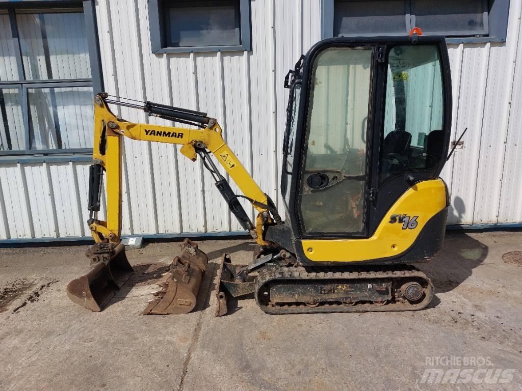 Yanmar SV 16 Mini ekskavatori < 7 t