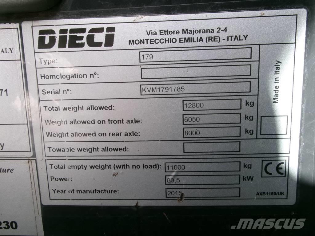 Dieci Icarus 40.14 Teleskopiskie manipulatori