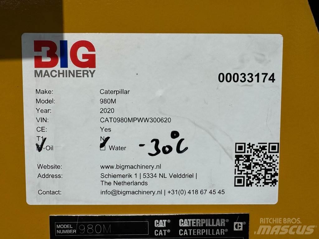 CAT 980M Iekrāvēji uz riteņiem
