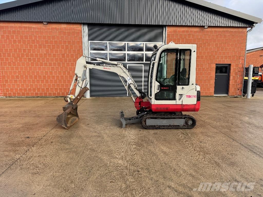 Takeuchi TB 016 Mini ekskavatori < 7 t