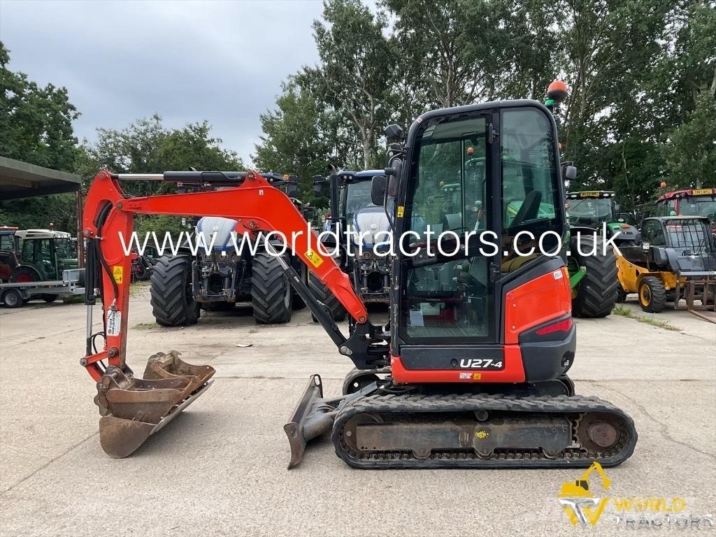 Kubota U 27-4 Mini ekskavatori < 7 t