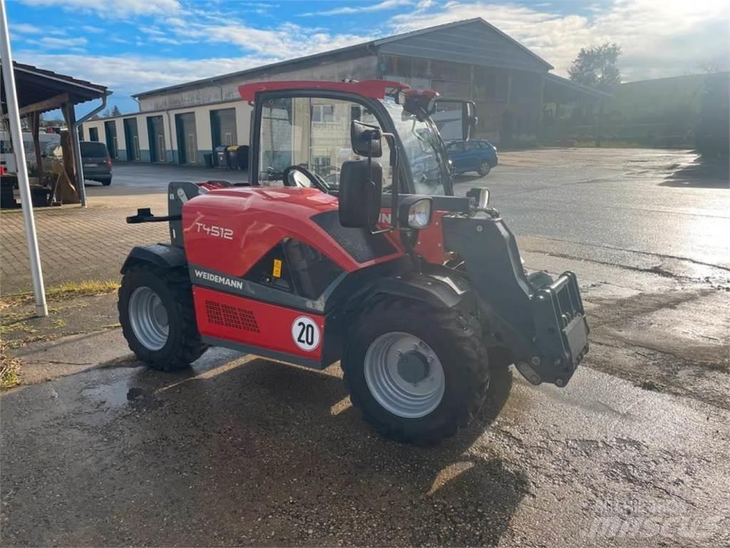 Weidemann T4512 Teleskopiskie pacēlāji