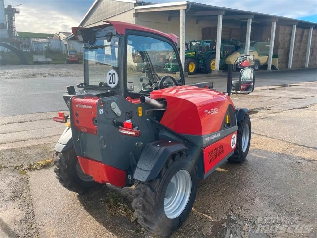 Weidemann T4512 Teleskopiskie pacēlāji