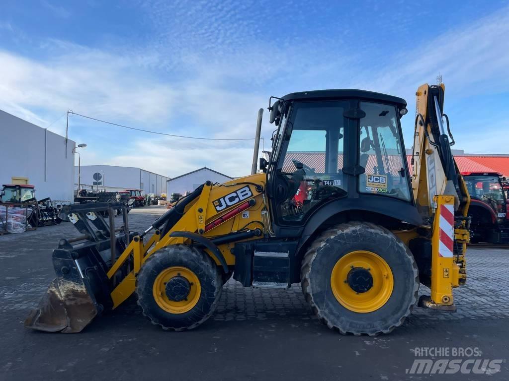 JCB 3 CX Turbo Ekskavatori-iekrāvēji
