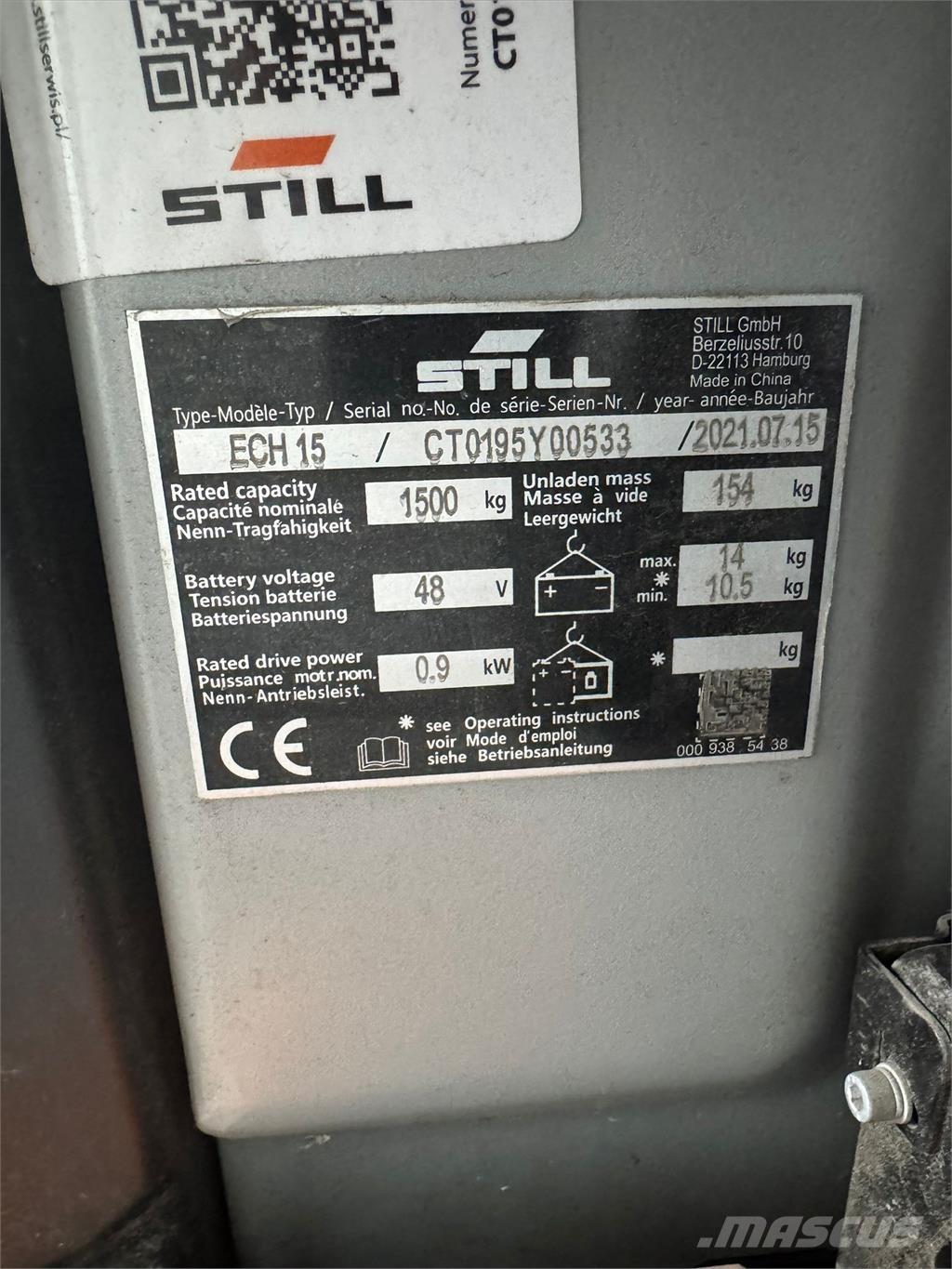 Still ECH 15 Krautnētāji