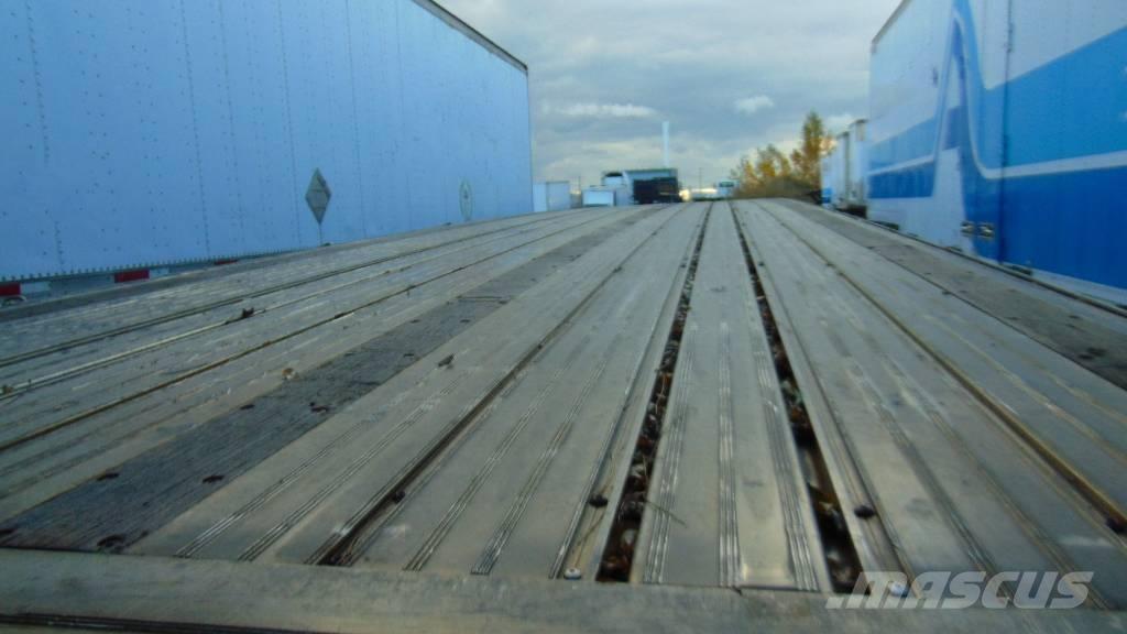 Manac Flatbed Platformas/izkraušana no sāniem