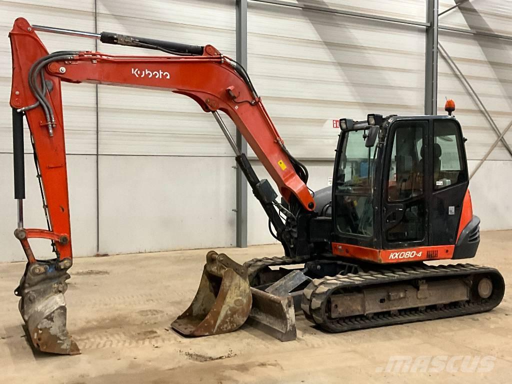 Kubota KX 080-4 Vidēja lieluma ekskavatori 7 t - 12 t
