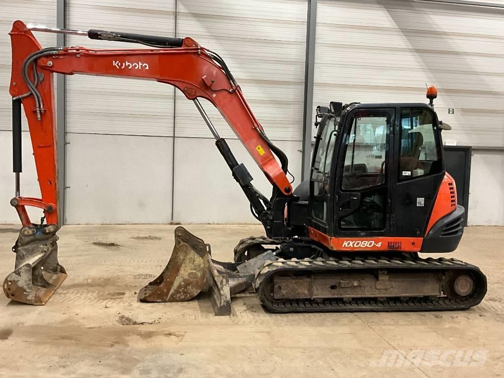 Kubota KX 080-4 Vidēja lieluma ekskavatori 7 t - 12 t