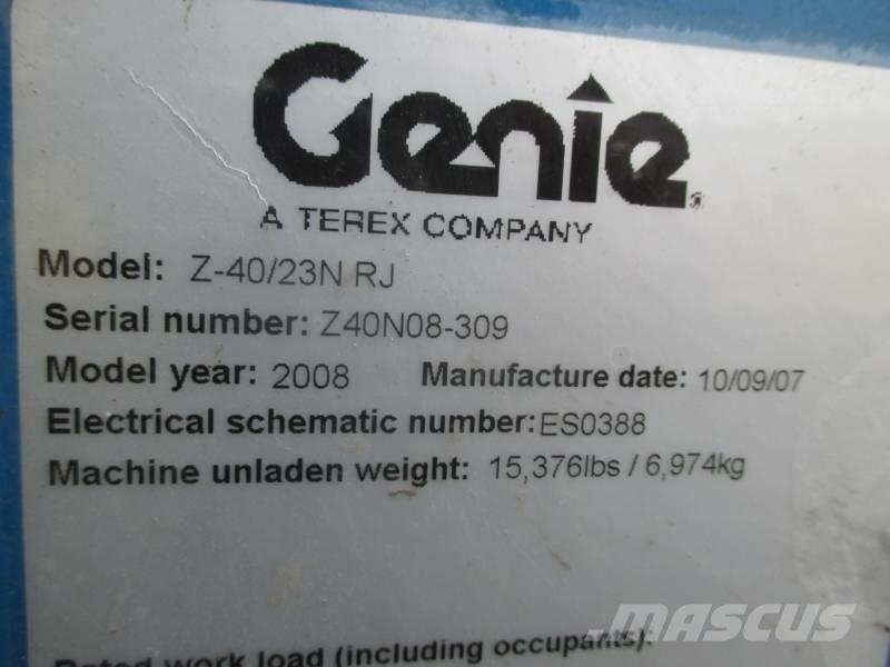 Genie Z 40/23 N RJ Strēles pacēlāji