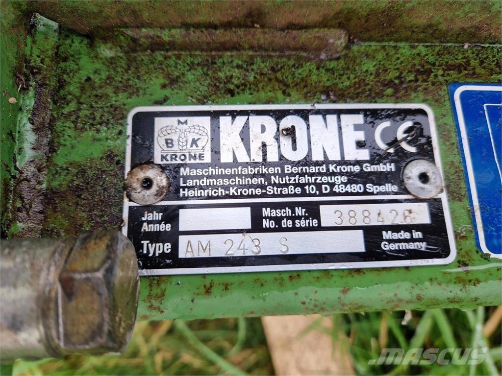 Krone AM 243S Pļaujmašīnas