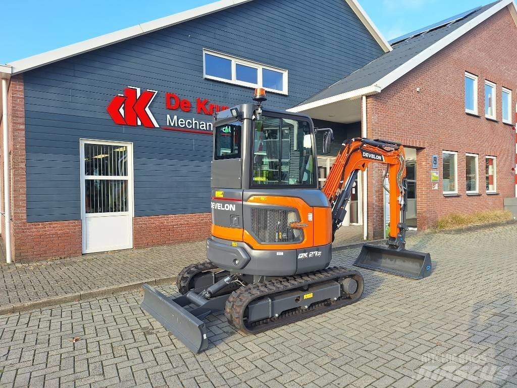 Develon DX 27 Z-7 Mini ekskavatori < 7 t