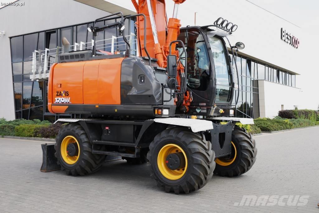 Hitachi ZX 170 W-6 Ekskavatori uz riteņiem