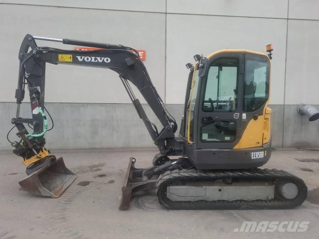 Volvo ECR 58 D Mini ekskavatori < 7 t