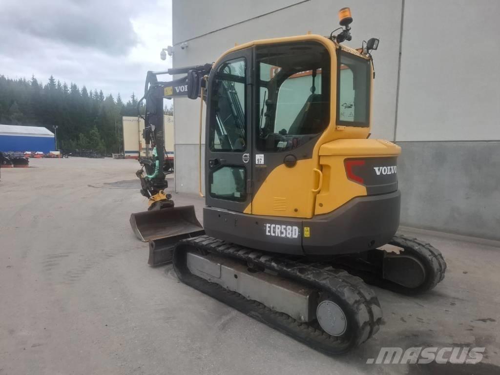 Volvo ECR 58 D Mini ekskavatori < 7 t