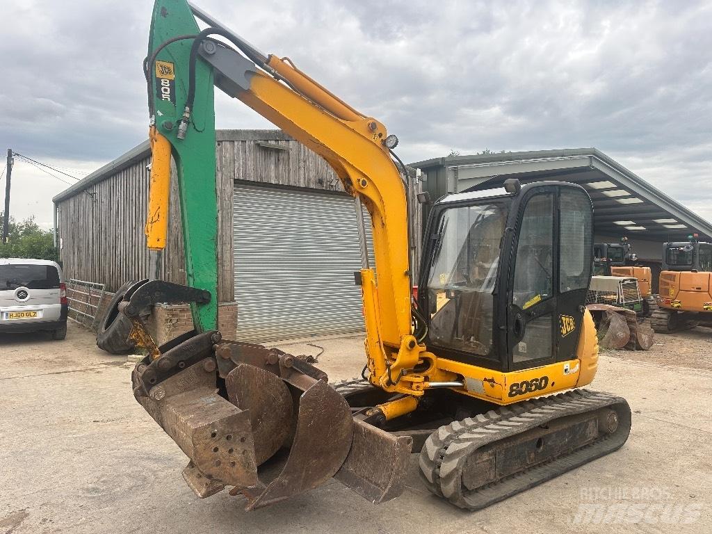 JCB 8060 Mini ekskavatori < 7 t