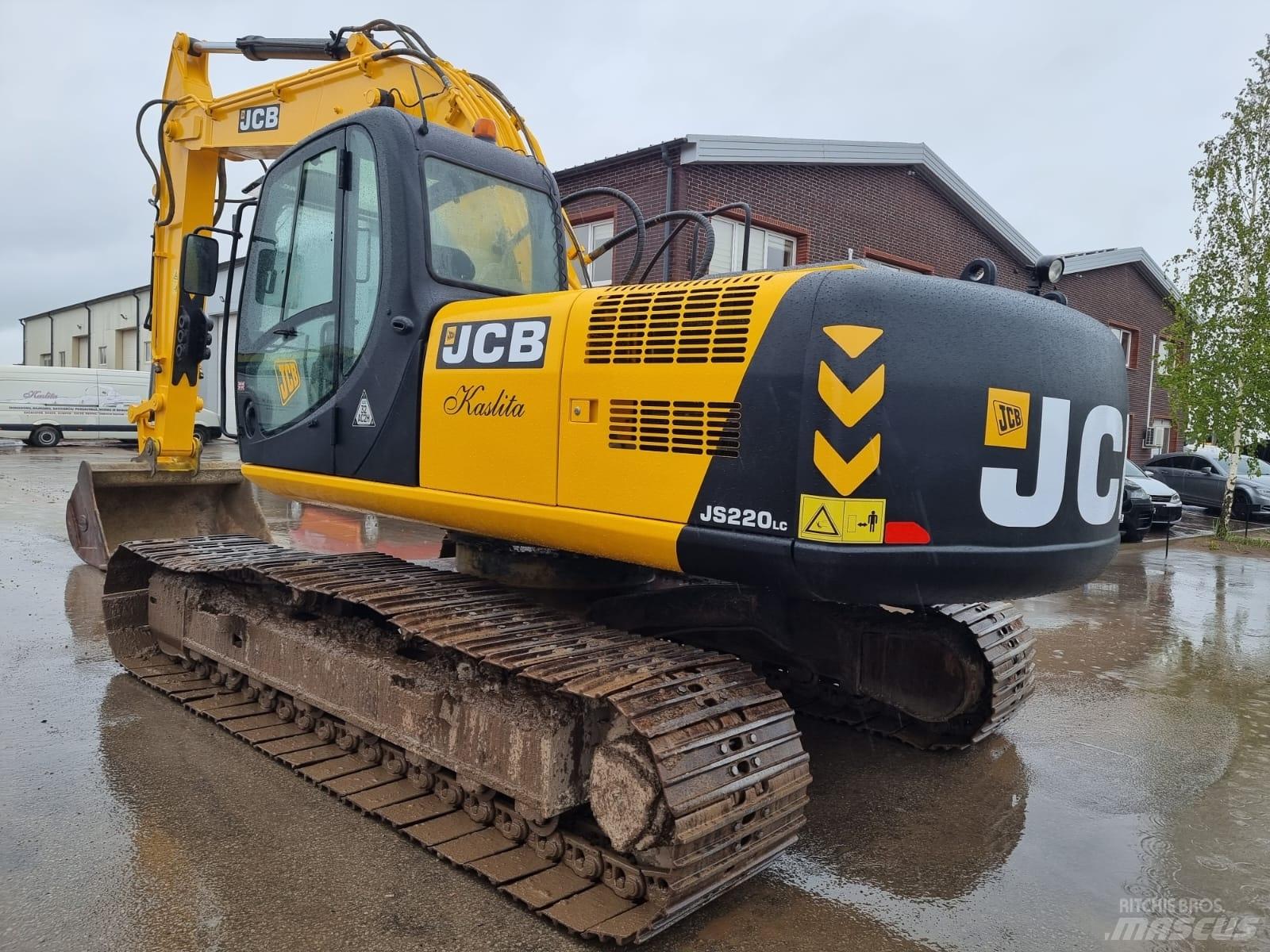 JCB JS 220 LC Kāpurķēžu ekskavatori