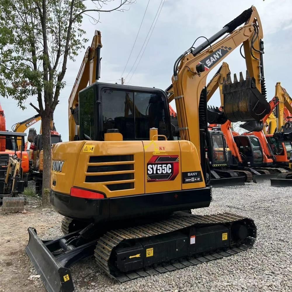 Sany 55 Kāpurķēžu ekskavatori