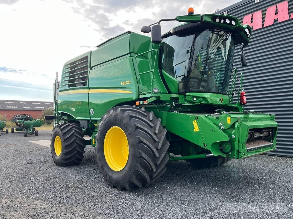 John Deere T 660i Ražas novākšanas kombaini