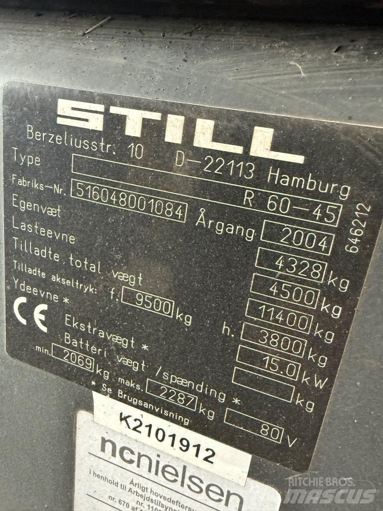Still R 70-45 Elektriskie iekrāvēji