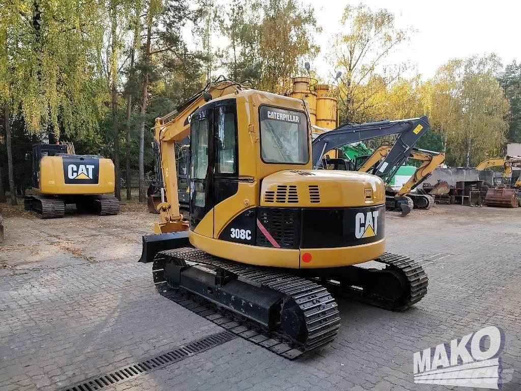 CAT 308 C Kāpurķēžu ekskavatori