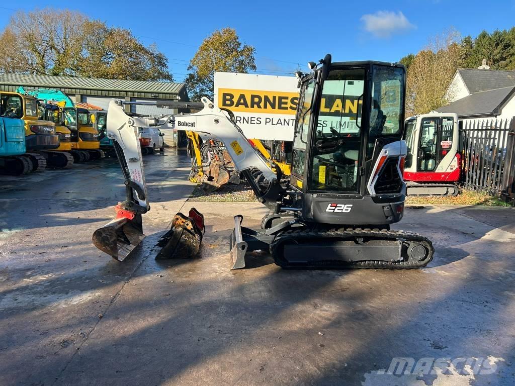 Bobcat E 26 Mini ekskavatori < 7 t