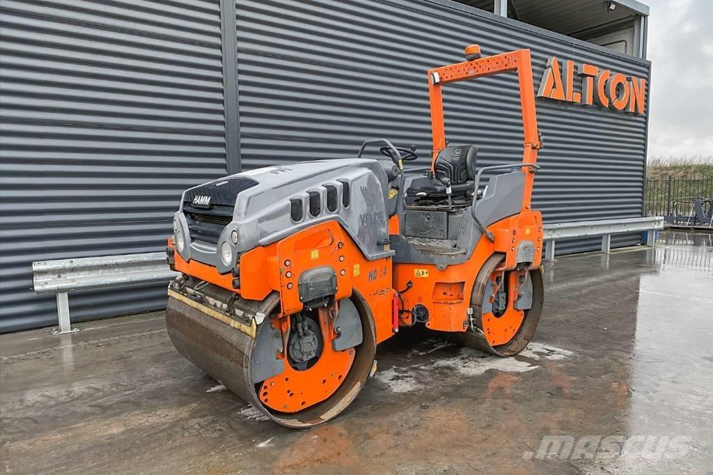 Hamm HD 14 VV Divvalču grunts veltņi